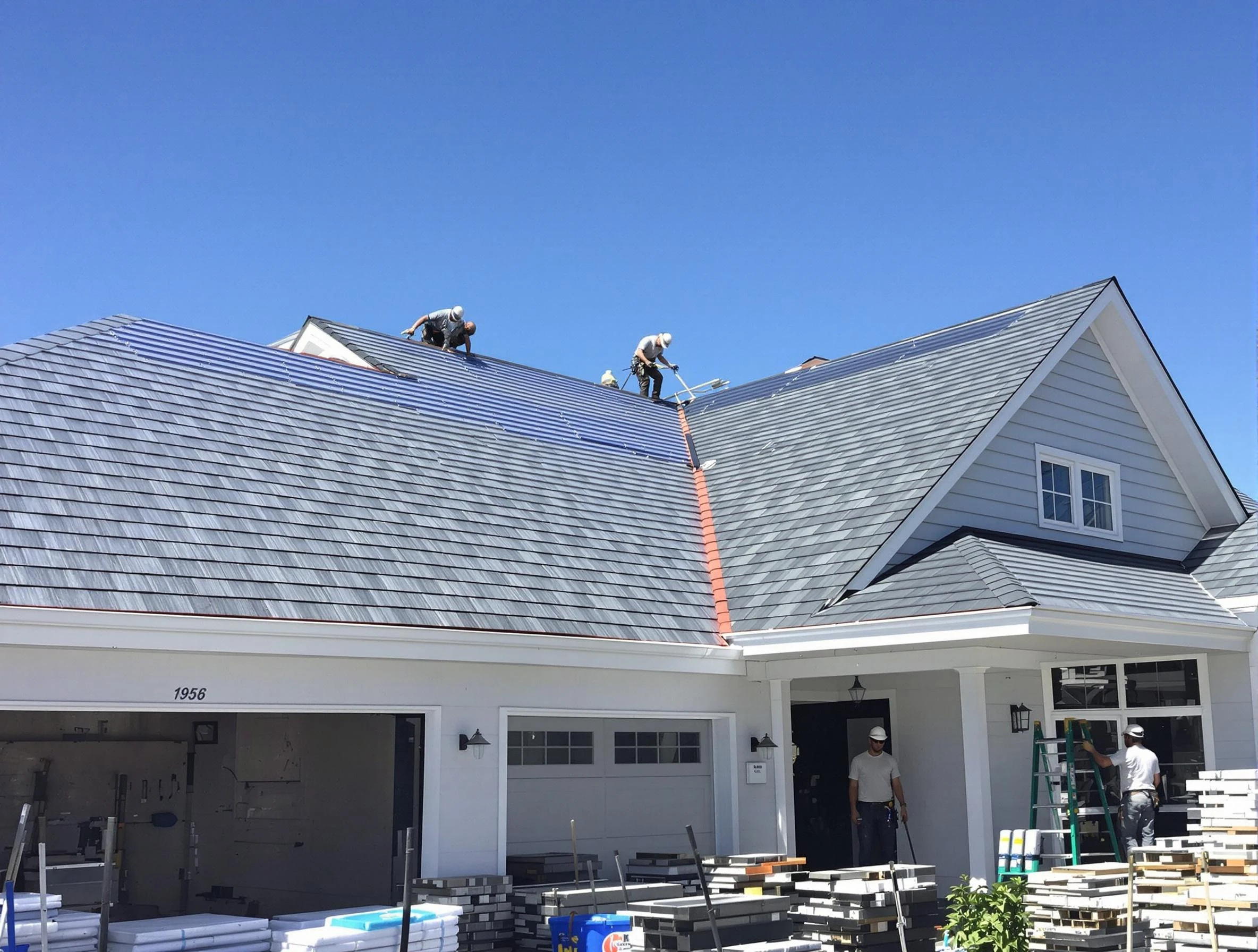 Old shingles removed and replaced by Solon Roofing Company in Solon, OH